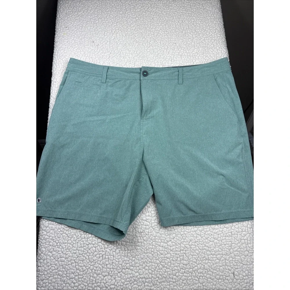 LINKSOUL Boardwalker Hybrid Shorts Men Size 40 Green 8